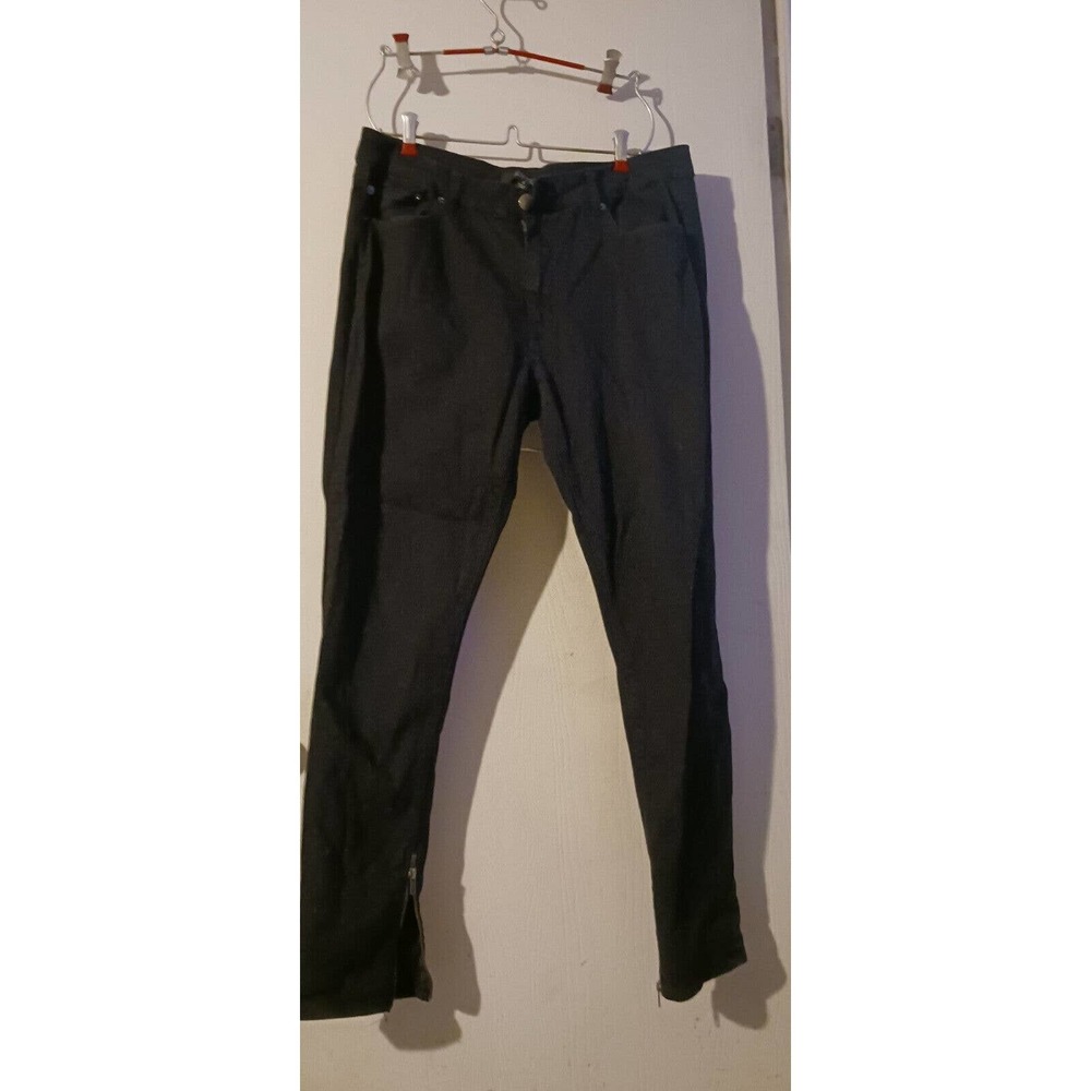Elwood‎ Skateboard Black Zipper Jeans sz. 34